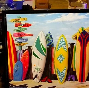 "SURF SHACK" by Scott Westmoreland Print on Canvas